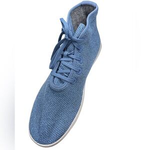 Allbirds Men's Treetopper Sky Blue Knit High Top Sneakers 14